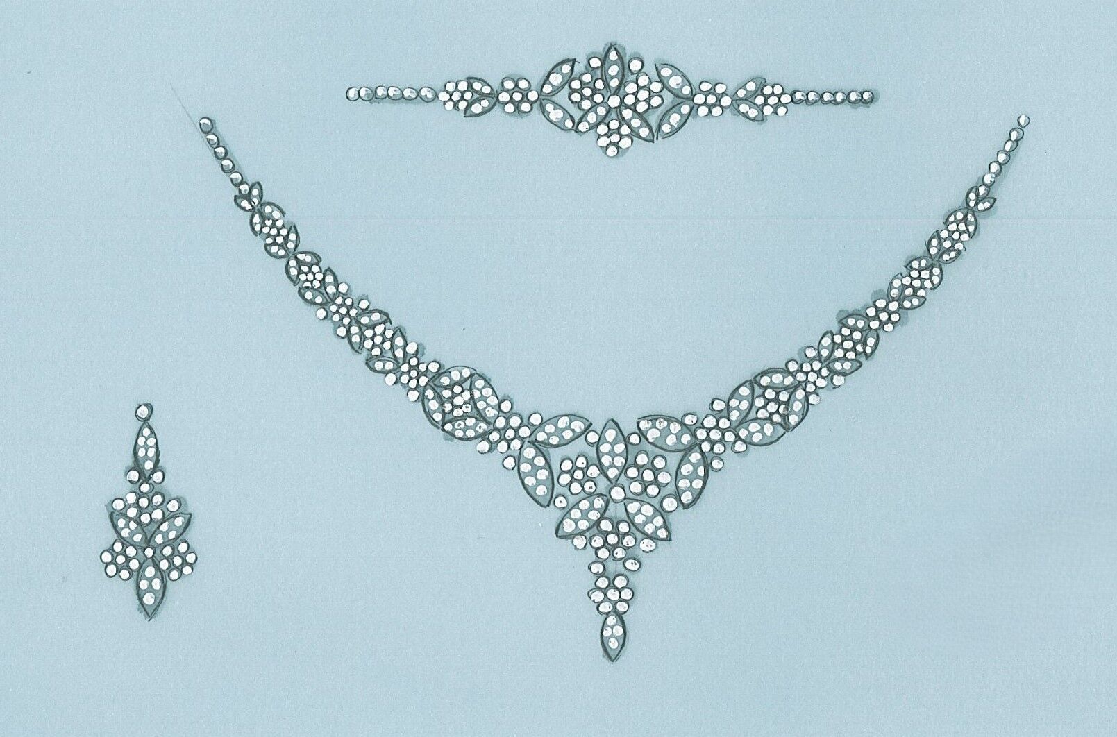 Gold Set 3D print model_7