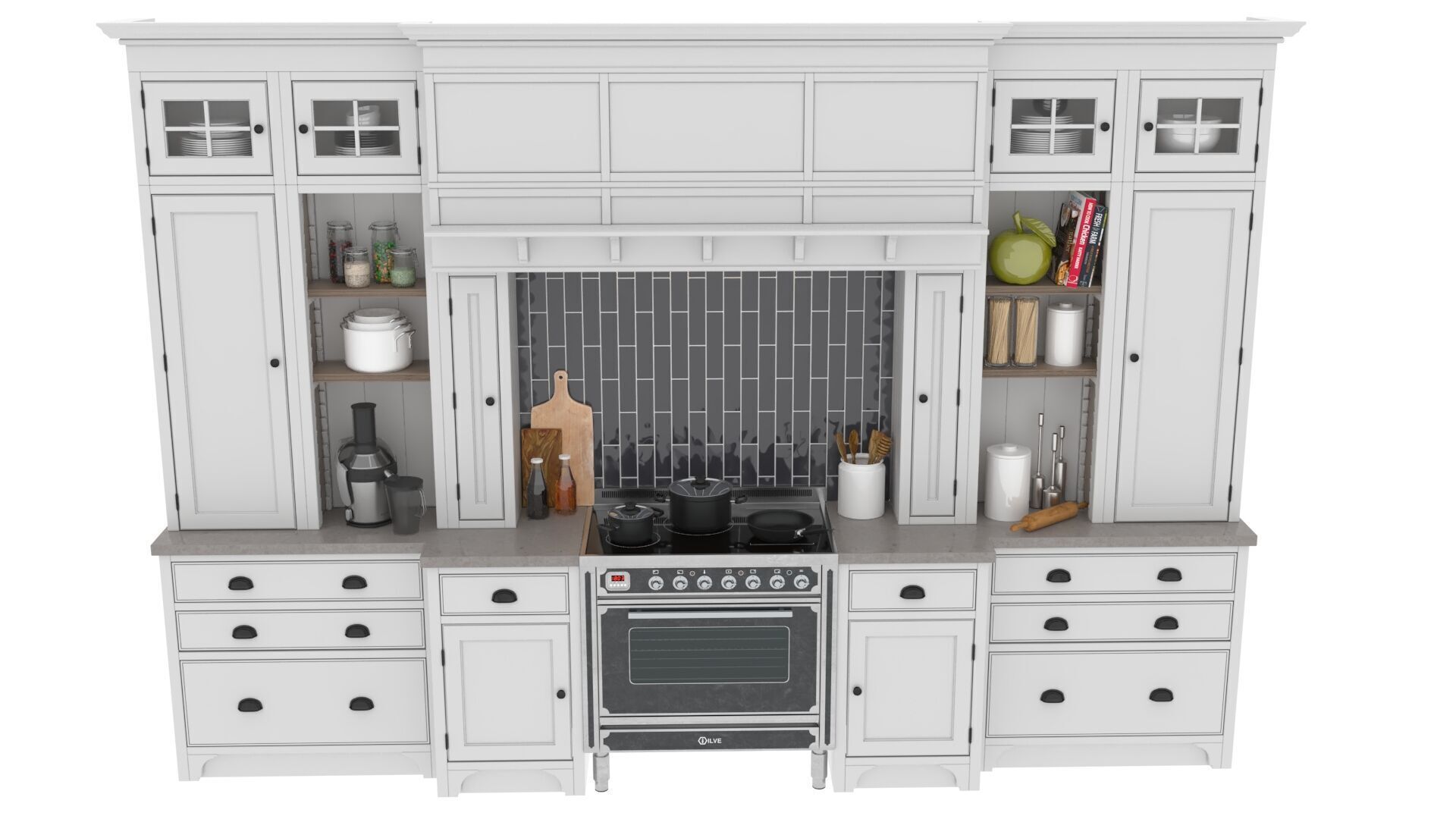 Dantone Kitchen First 3D model_3