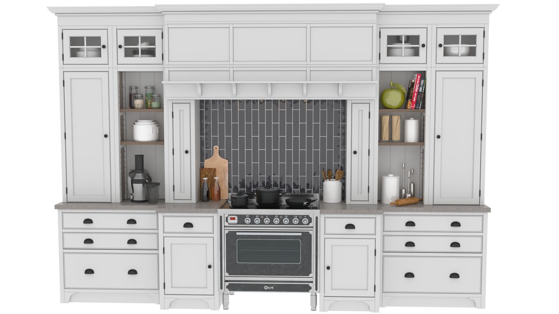 Dantone Kitchen First 3D model_4