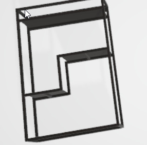 Realistic Wooden Shelf 3D Model for Interior Design 3D model_1