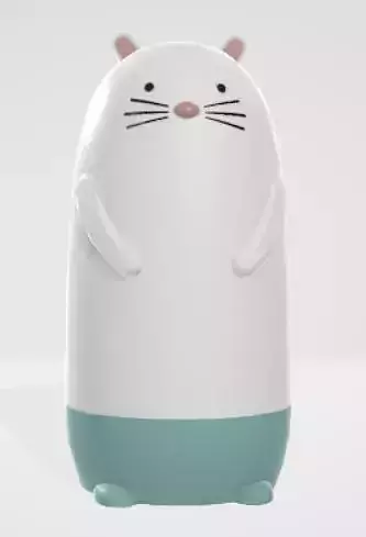 Stuffed Mouse Toy 3D Asset Game Ready Prop