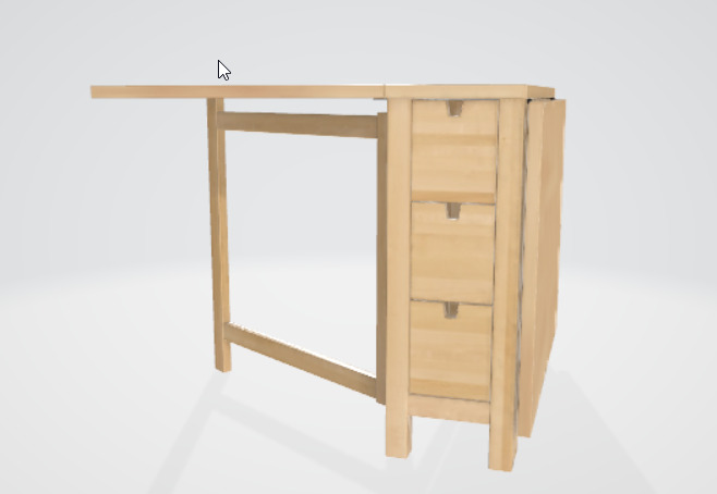 Office Cabinet 3D Model Modern Storage Unit 3D model_2