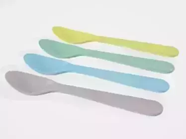 Disposable Utensils 3D Asset Game Ready Tableware
