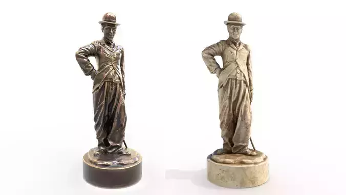 charlie chaplin statue