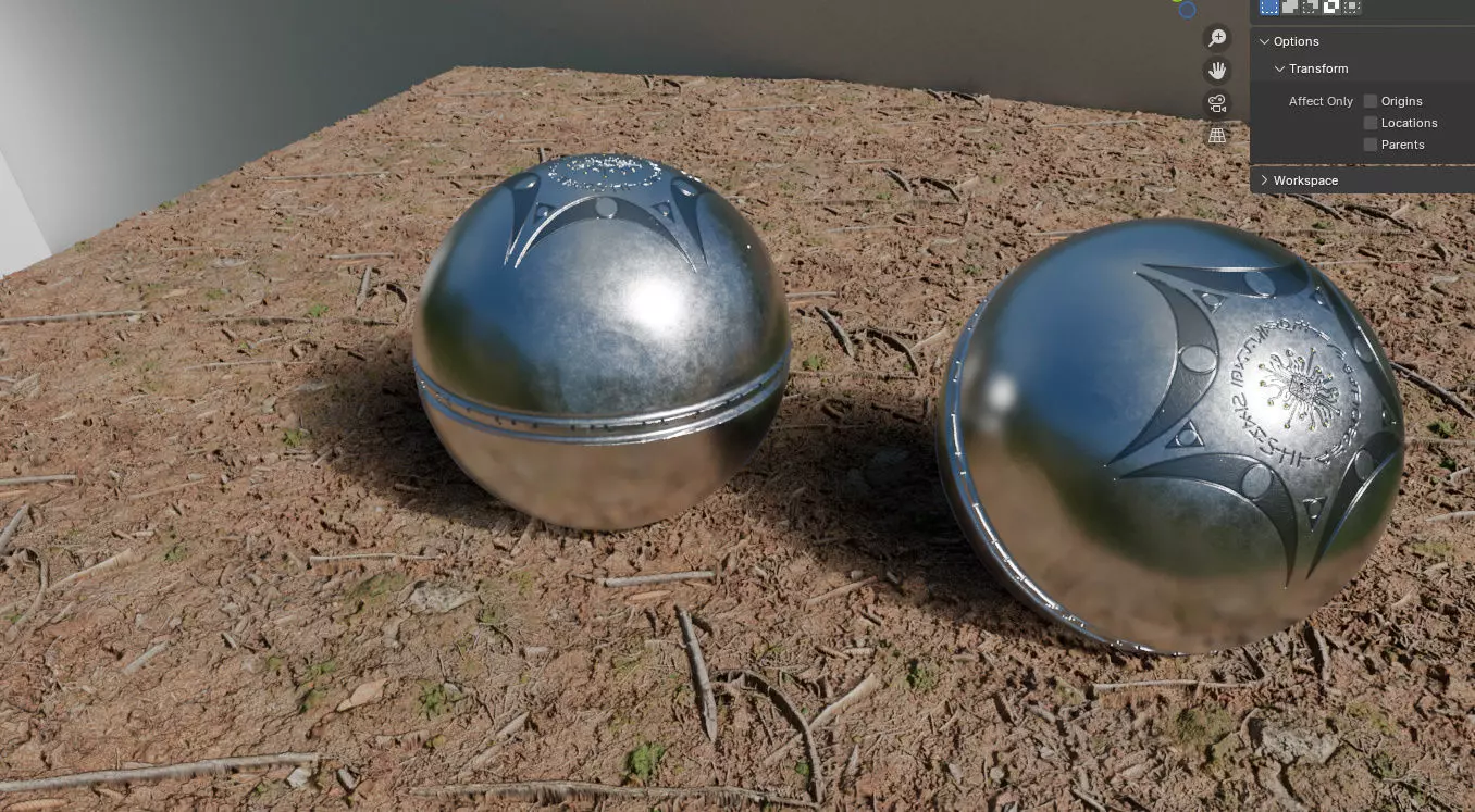 Buga Sphere represented Accurately 3D model