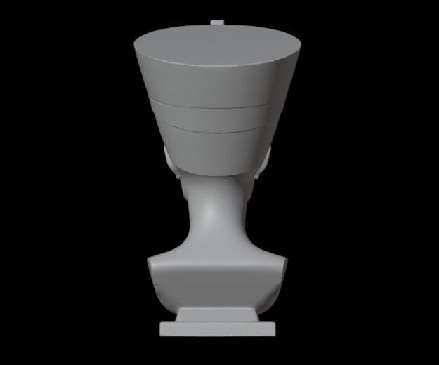 Nefertiti  3D print model_2