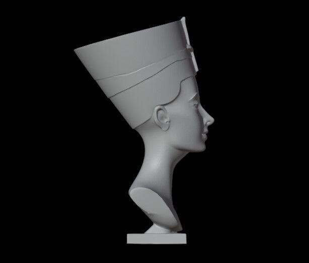Nefertiti  3D print model_1