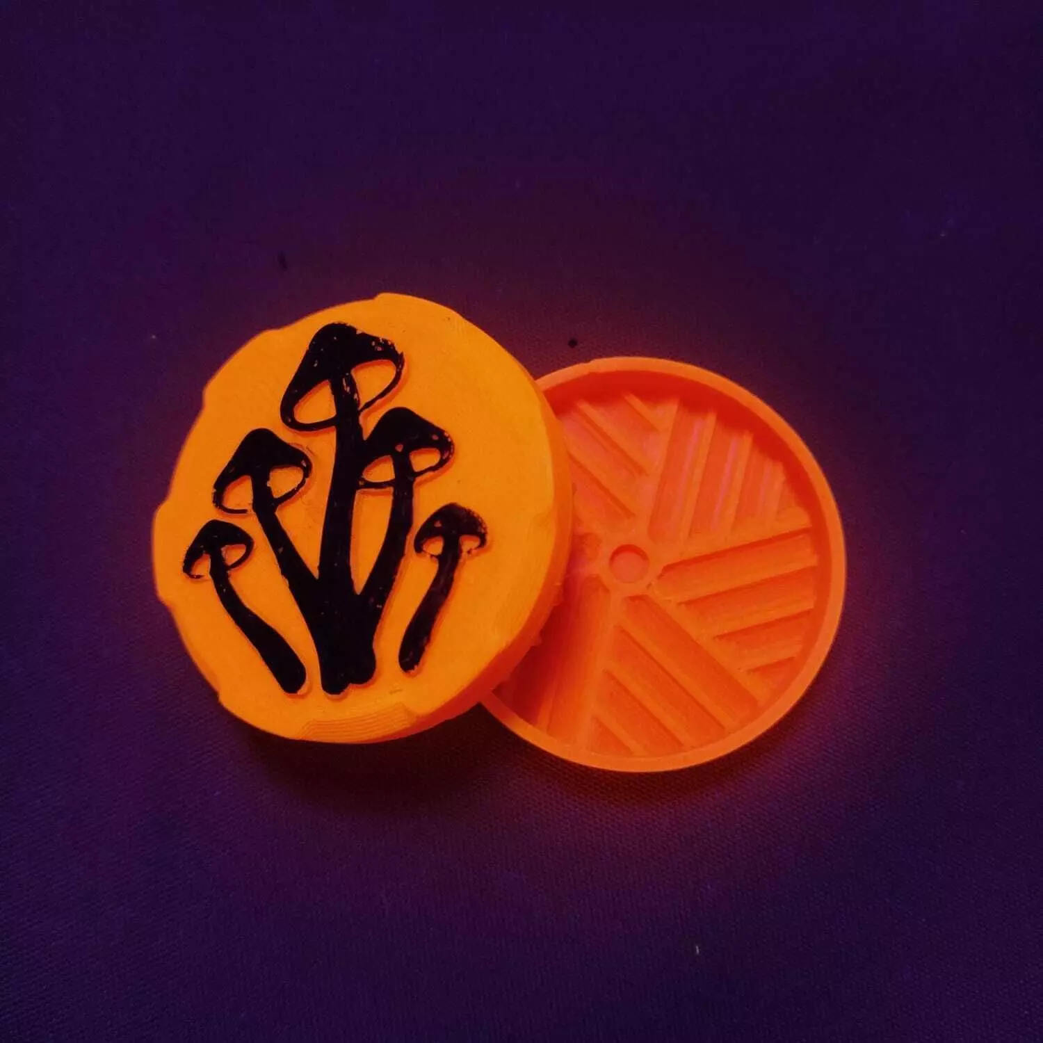 2 PIECE MUSHROOM GRINDER 3D print model