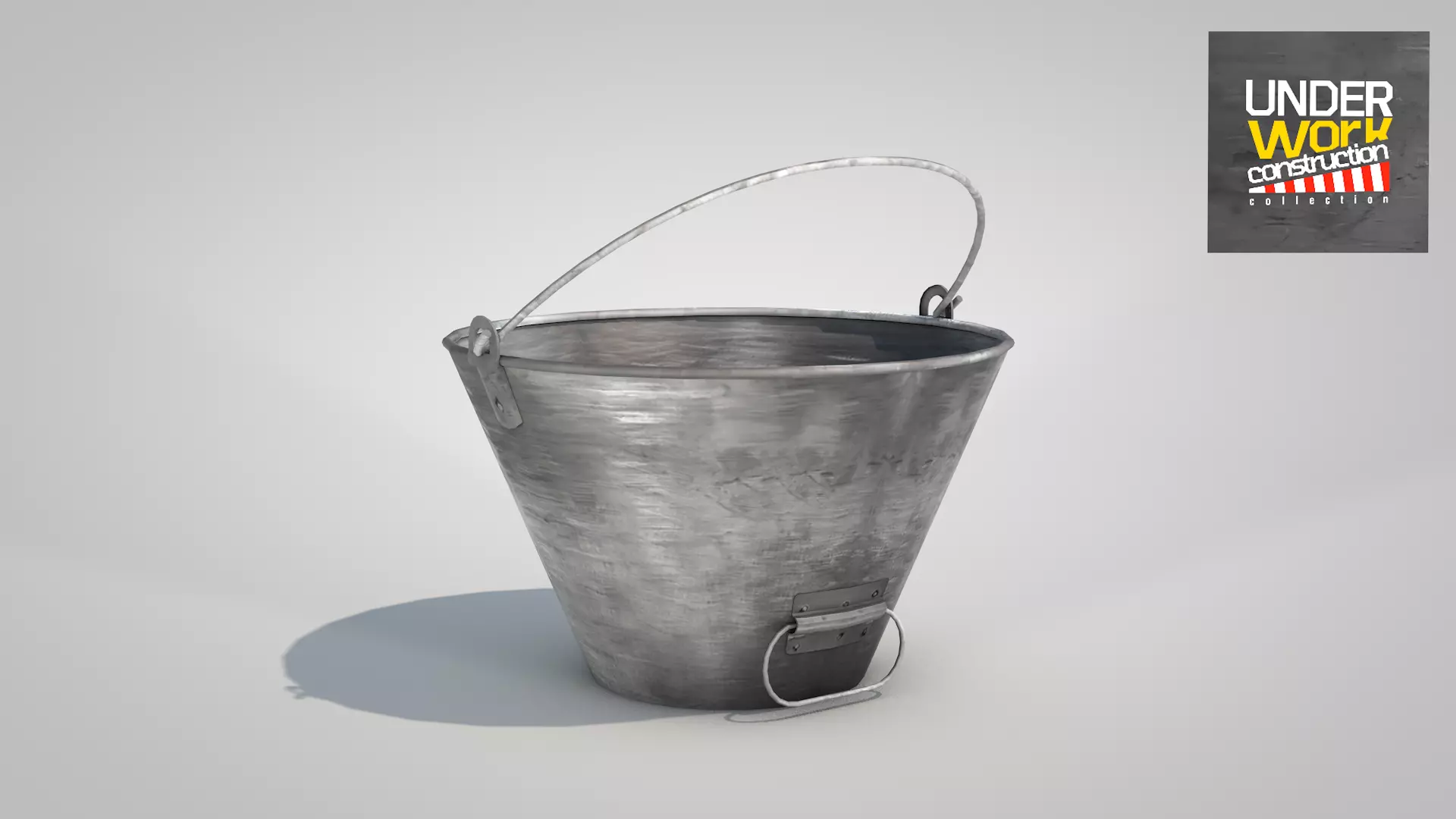 Construction Bucket  3D model_0