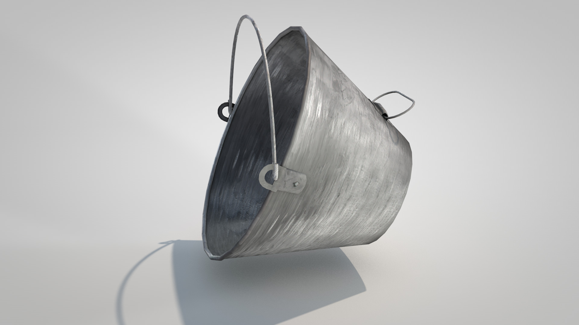 Construction Bucket  3D model_2