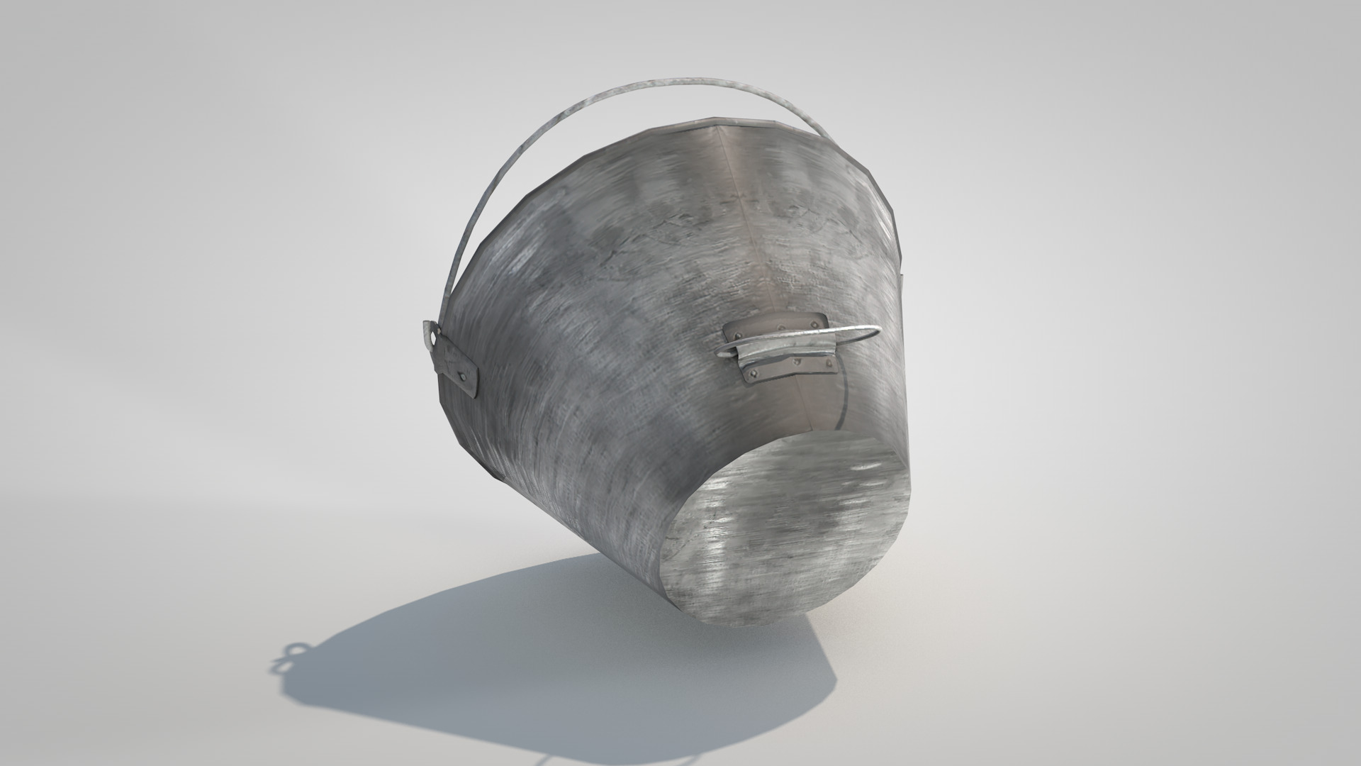 Construction Bucket  3D model_3