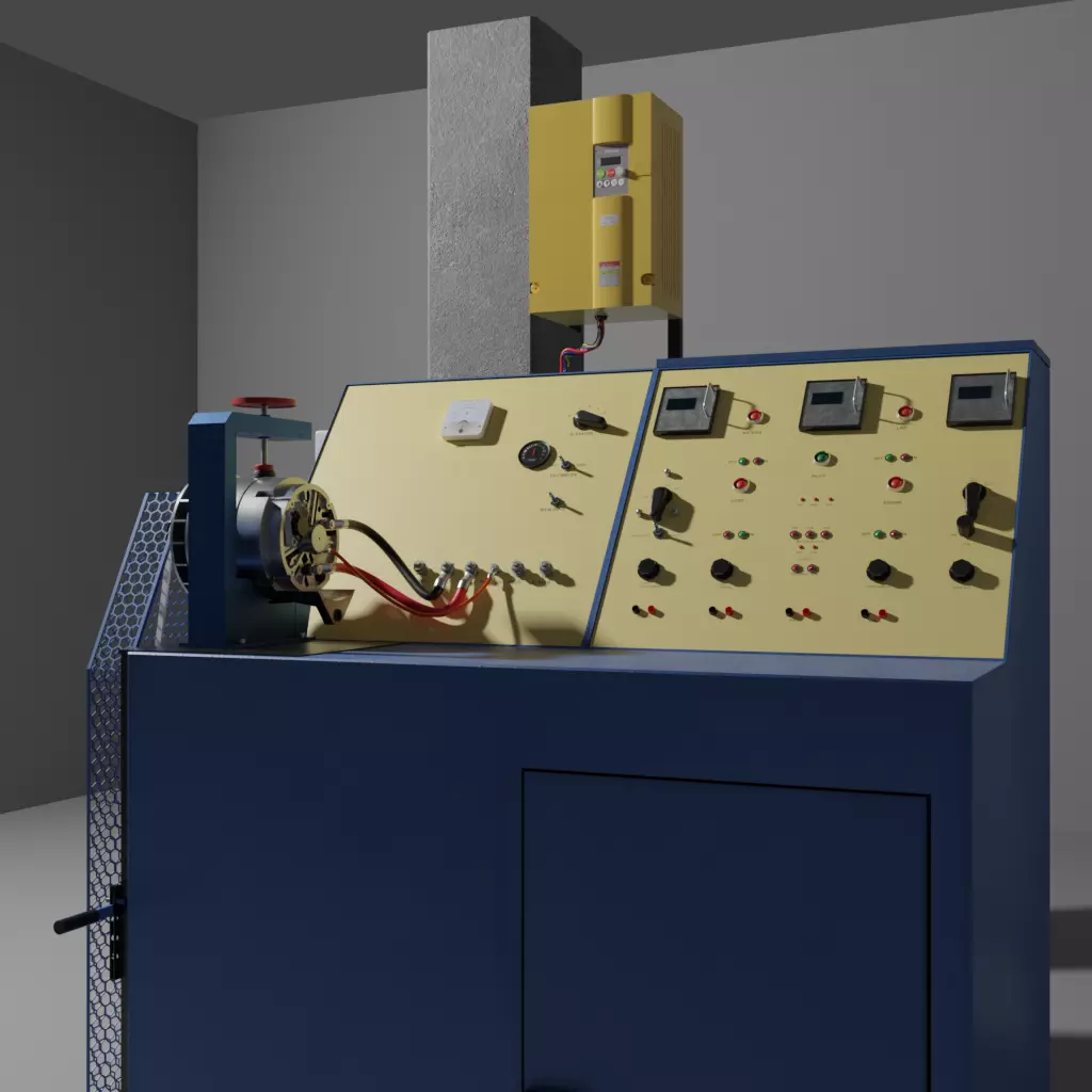 Alternator Test Bench 3D model