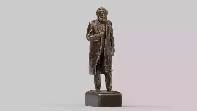 karl marx statue