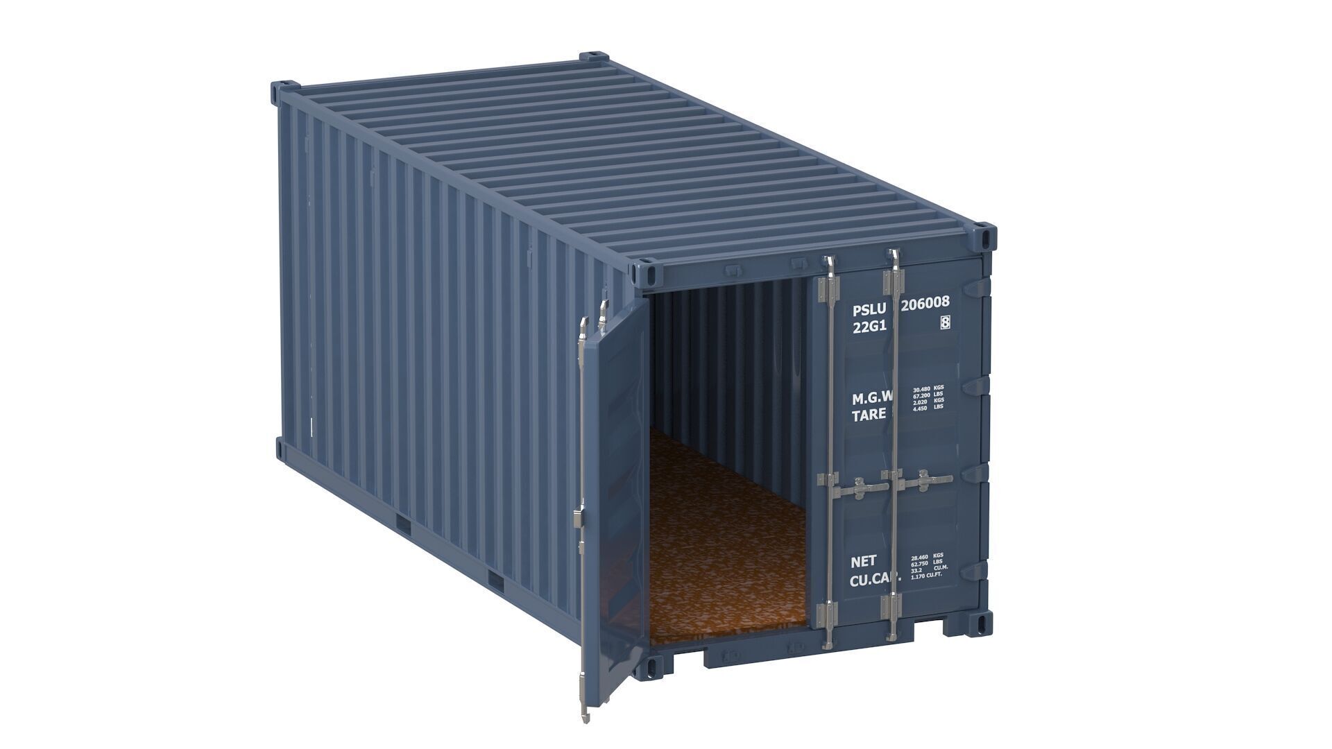Shipping Container Collection 3D model_6