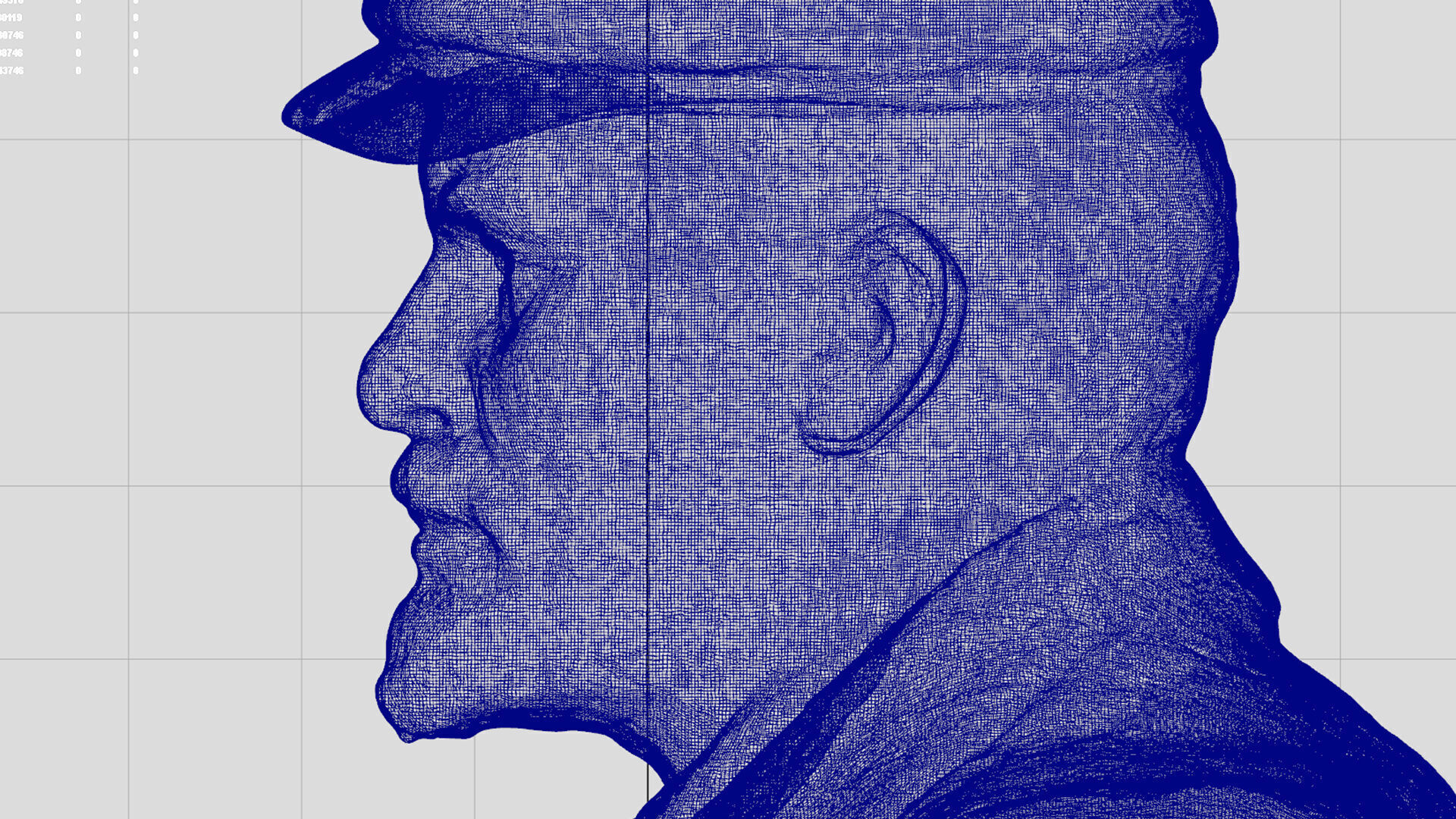 Vladimir Lenin statue 3D model_11