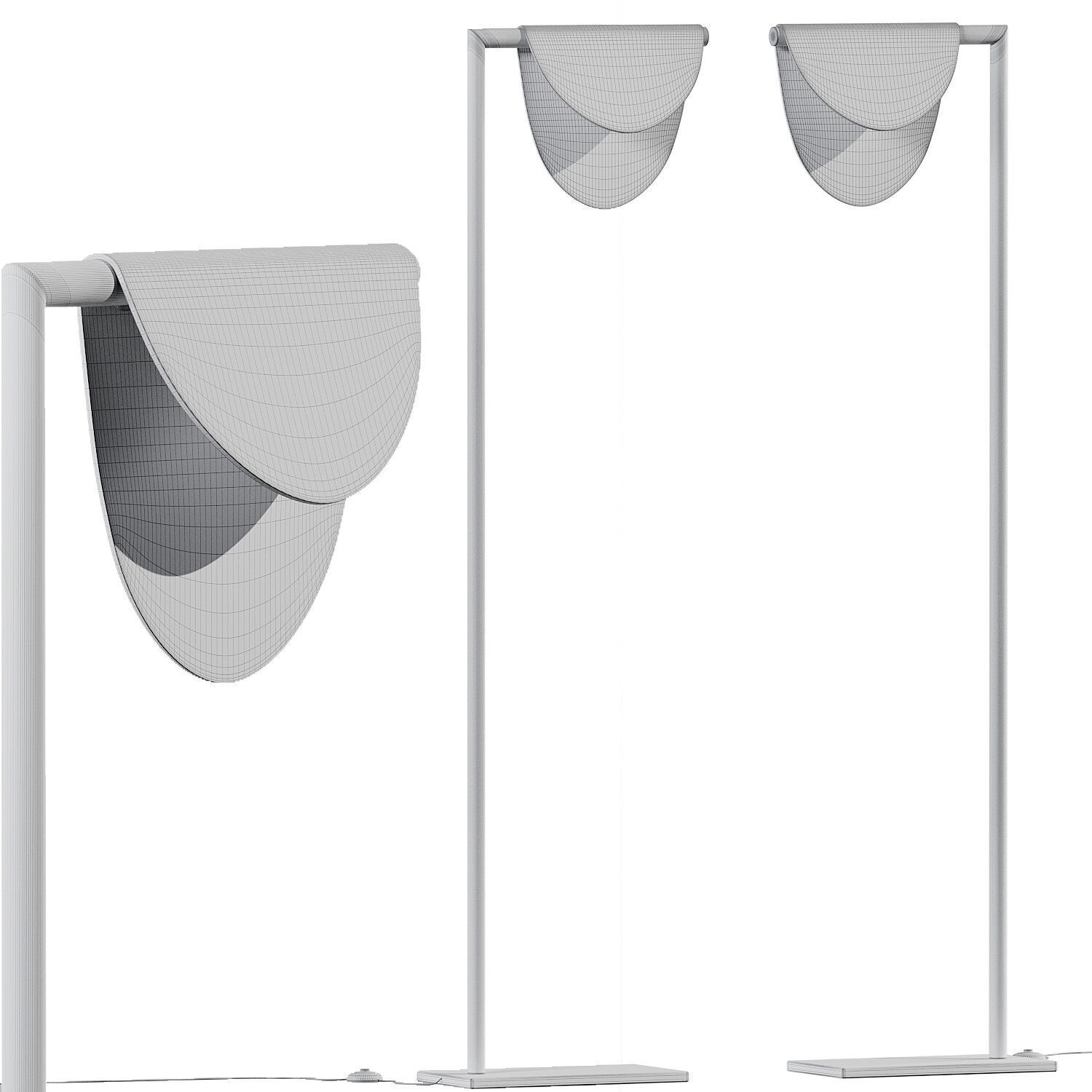 Nexo  Oxen Luce Dali Floor Lamp 3D model_3