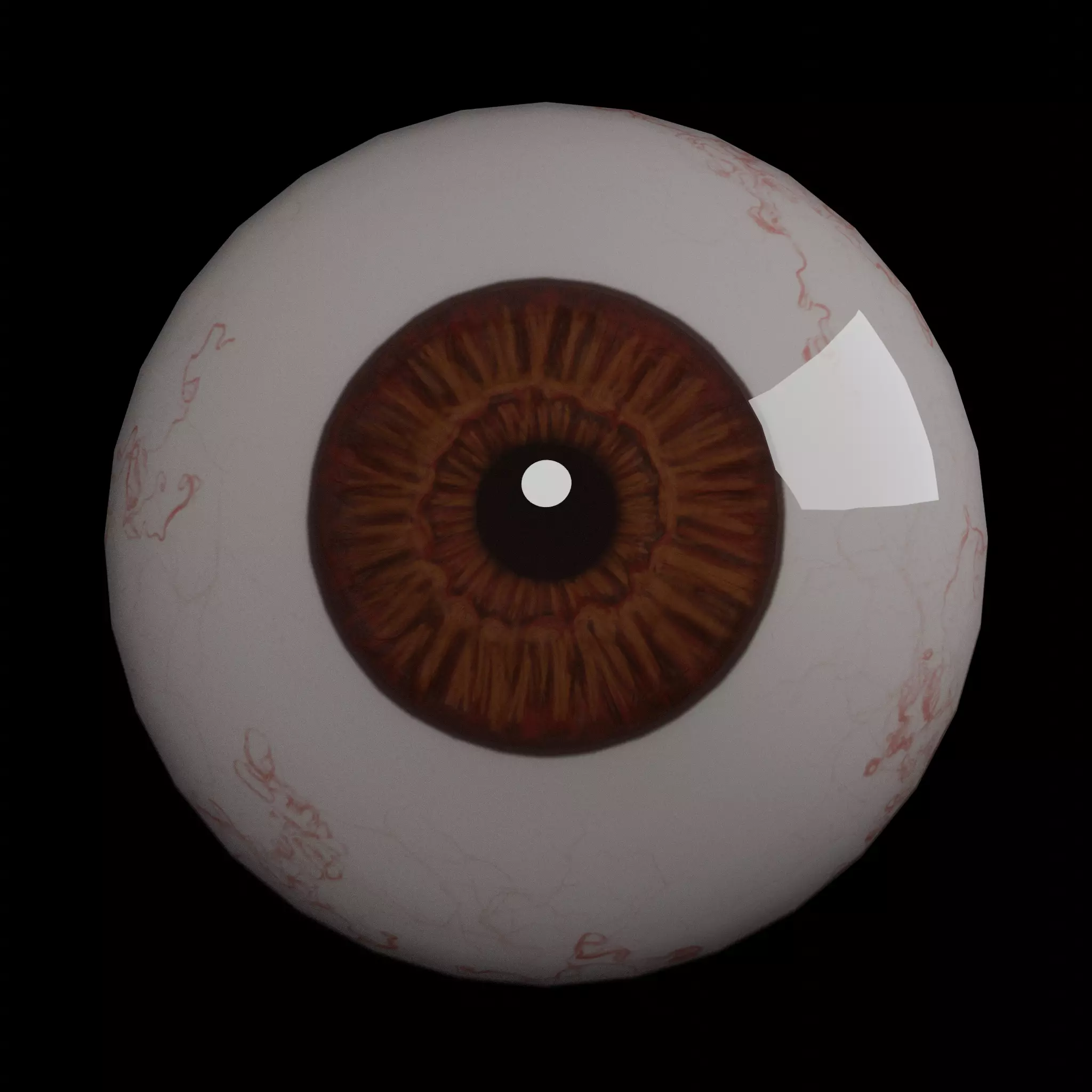 Realistic Human Eye 3D model