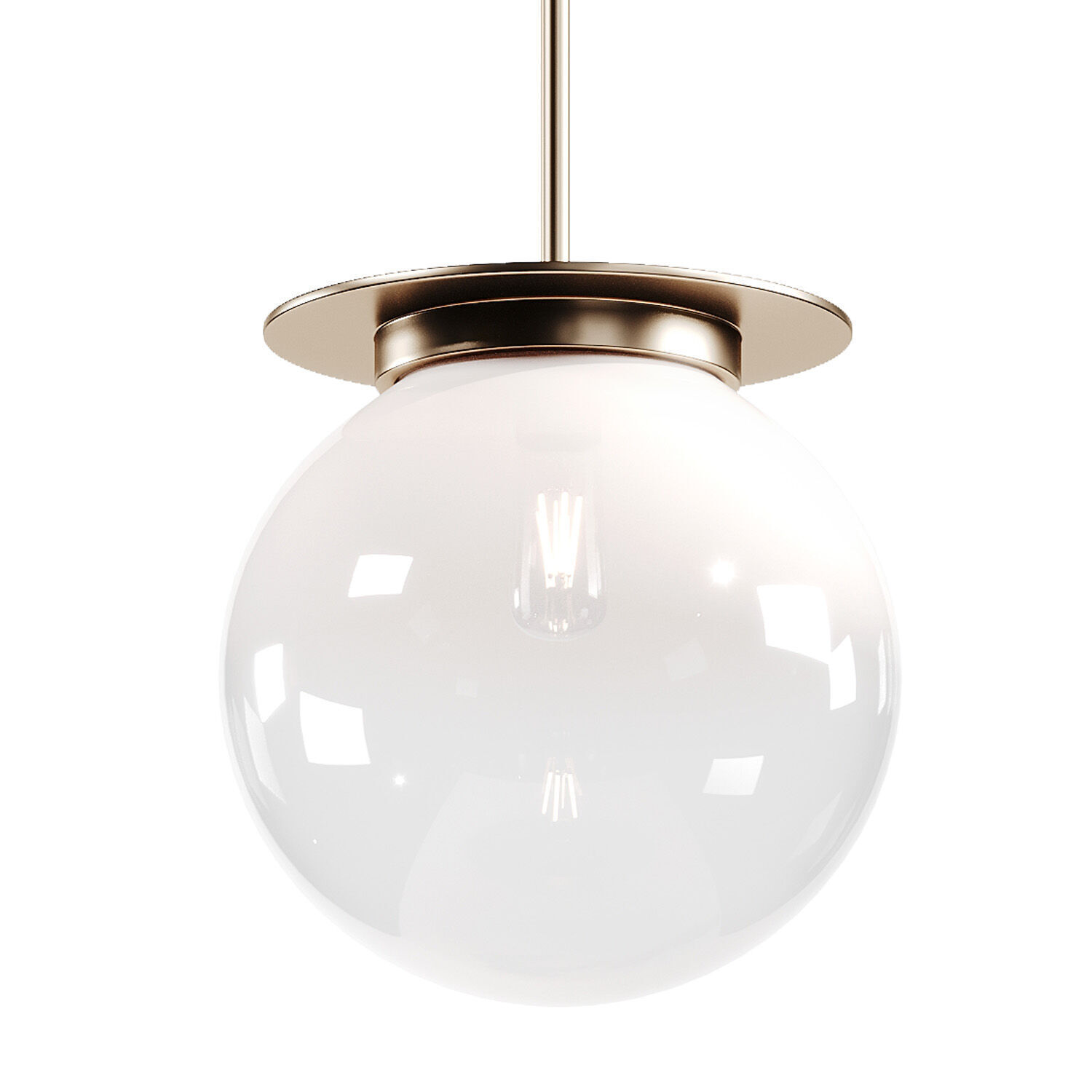 Giopagani 1 Light Pendant Lamp 3D model_1