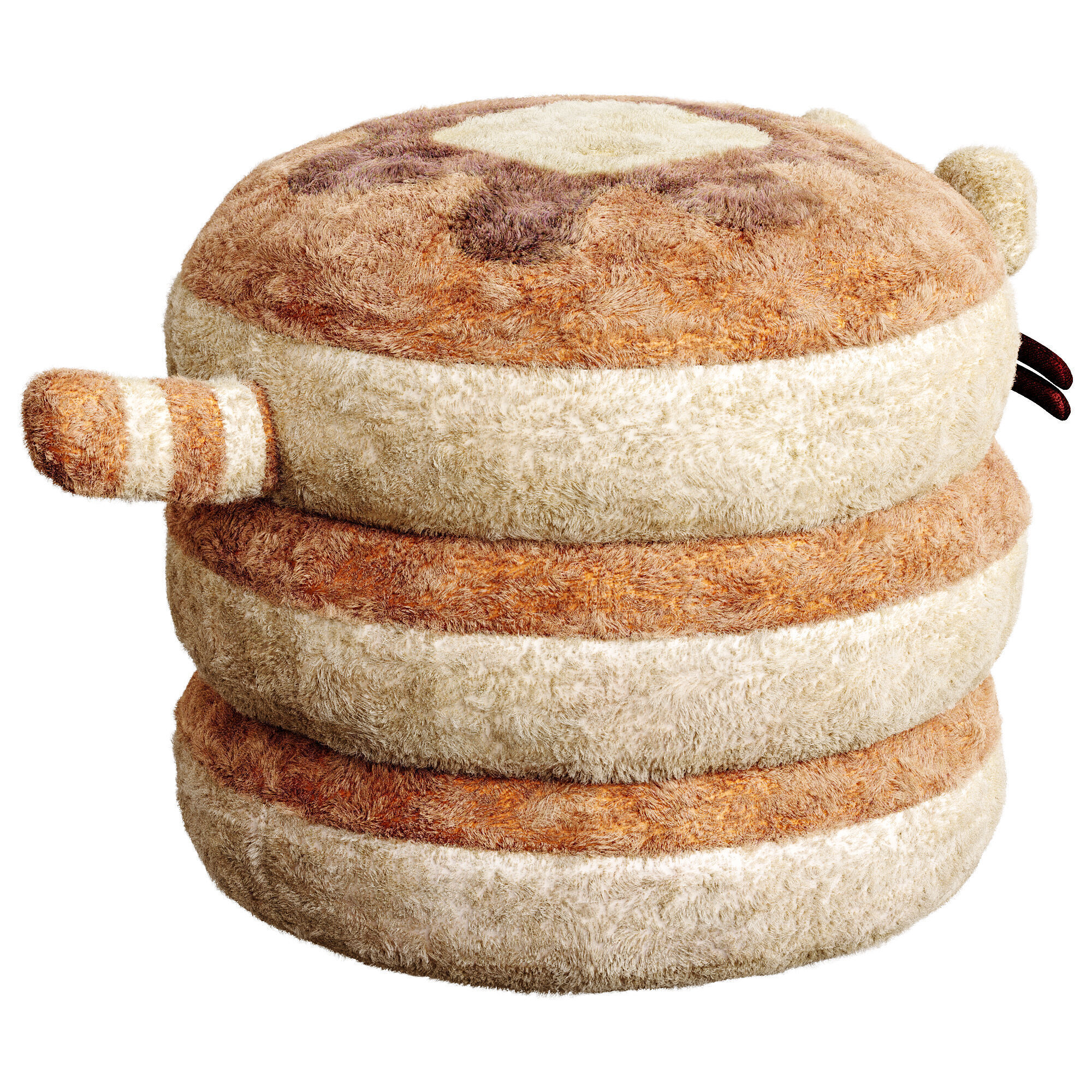 Soft toy Cat Pusheen Pancake Pusheen Cat 3D model_3