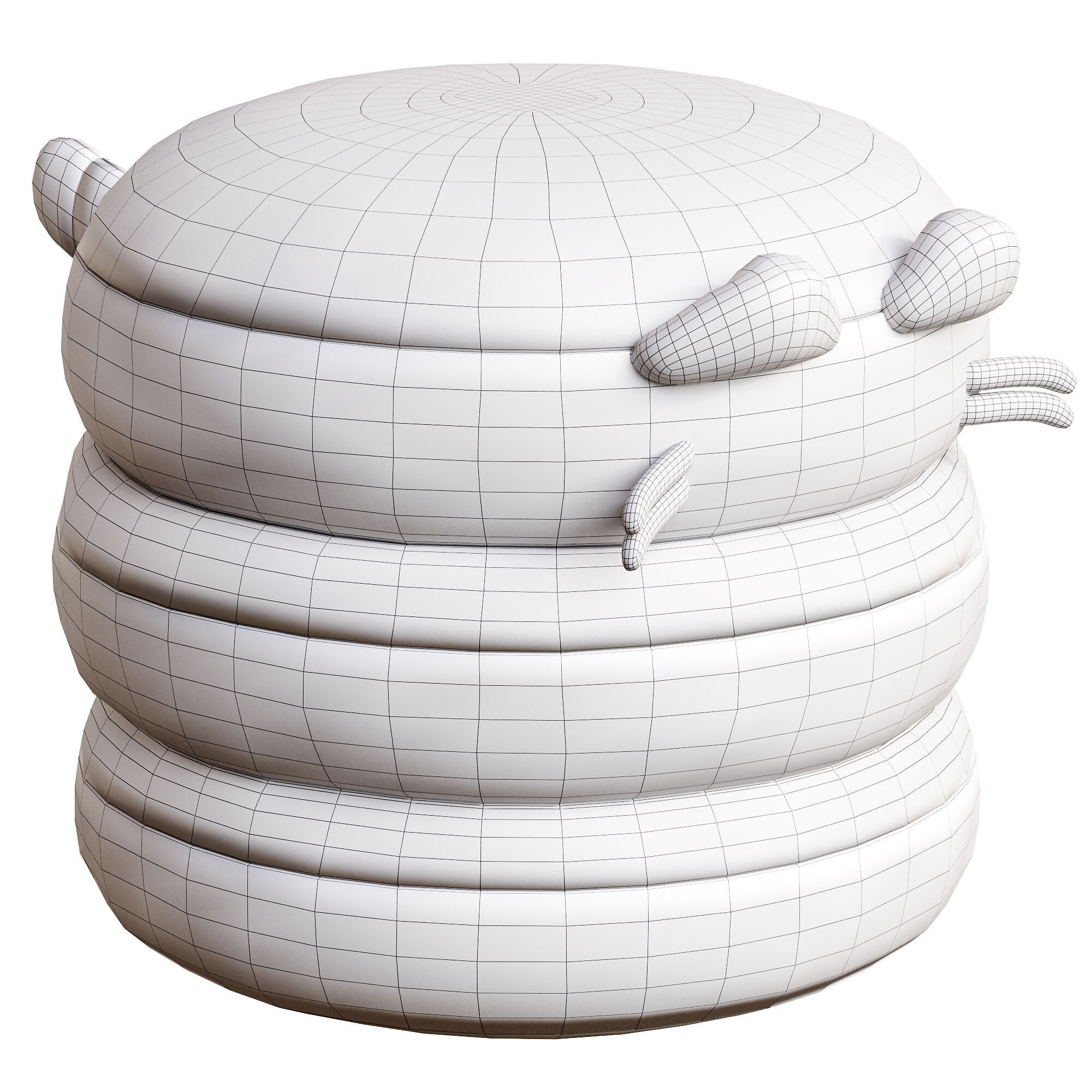 Soft toy Cat Pusheen Pancake Pusheen Cat 3D model_4