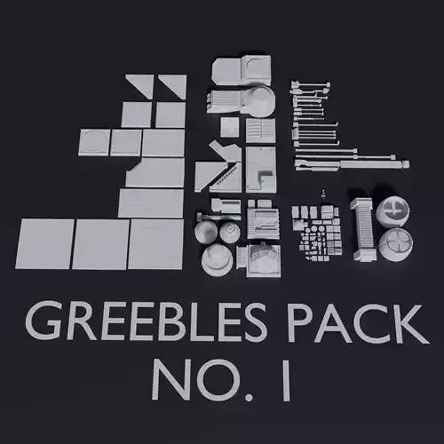Greebles Pack No 1