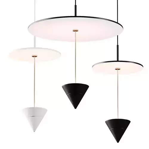 Karman Stralunata Pendant Lamp 3D model