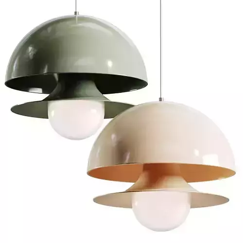 CB2 Bali Pendant Lamps