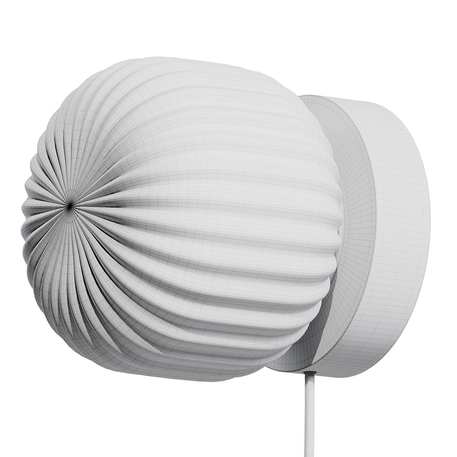 Ikea Solklint Wall Lamp 3D model_2