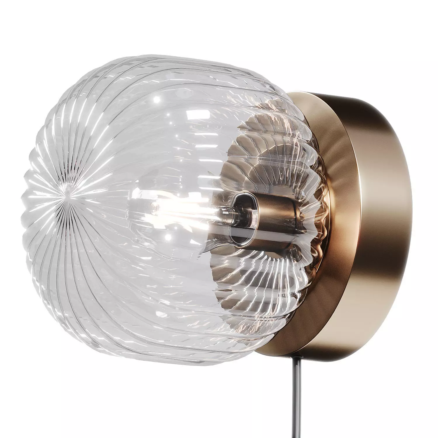 Ikea Solklint Wall Lamp 3D model_0