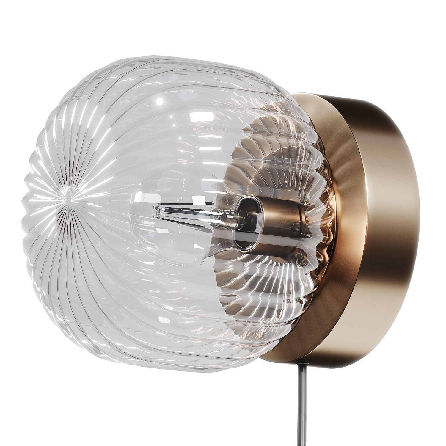 Ikea Solklint Wall Lamp 3D model_1