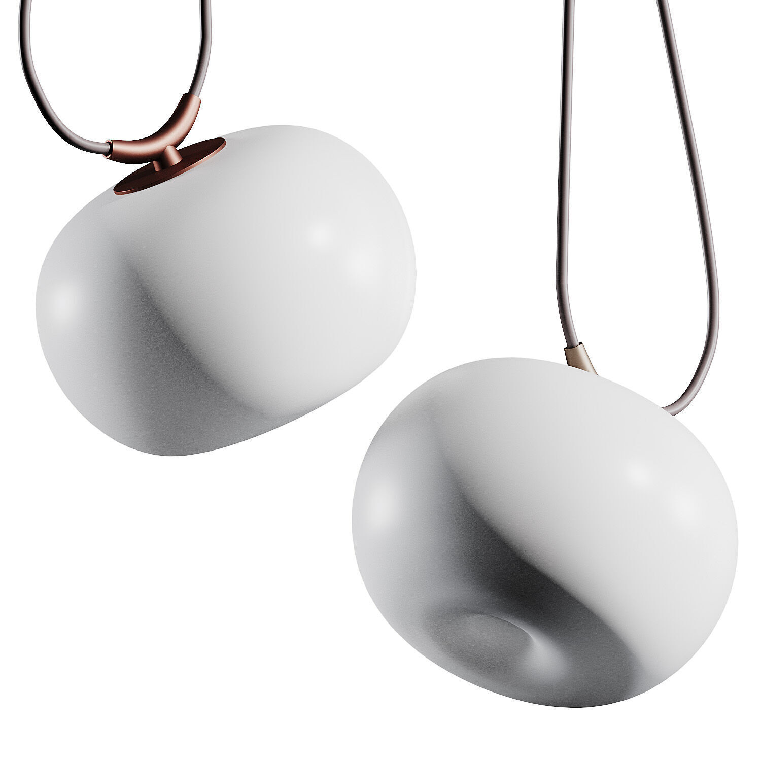Hand  Eye Studio Melina Single Pendant Lamp 3D model_2