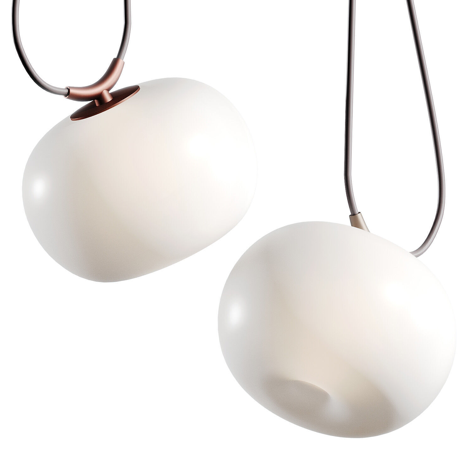 Hand  Eye Studio Melina Single Pendant Lamp 3D model_1