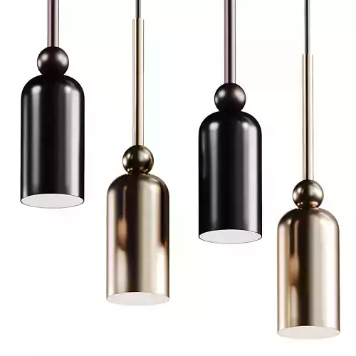 Il Fanale Madame Pendant Lamp 3D model