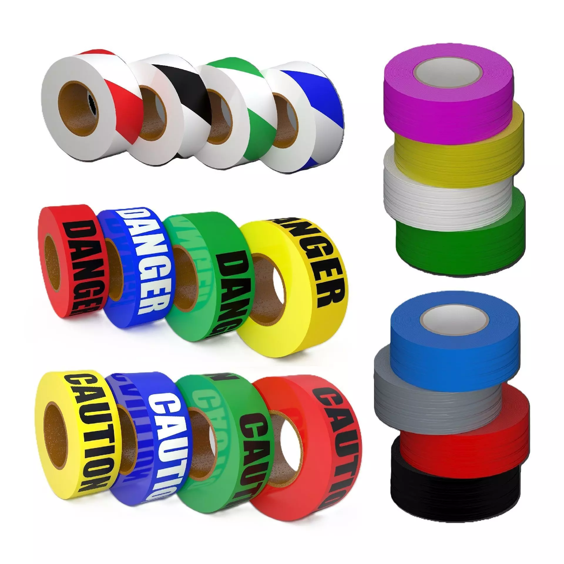 Tape Collection 3D model_0