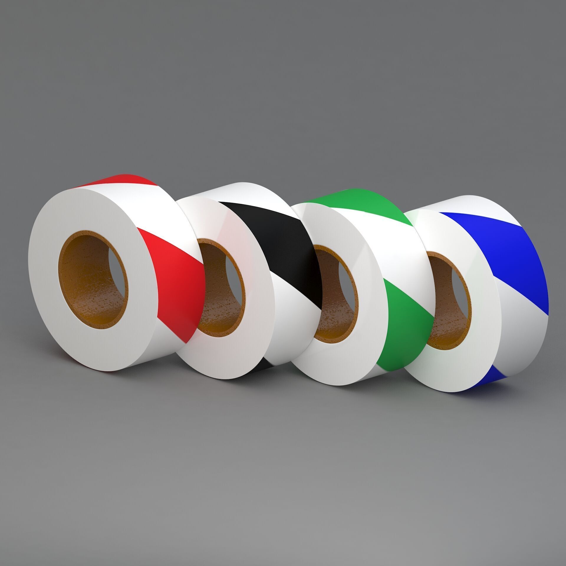 Tape Collection 3D model_2