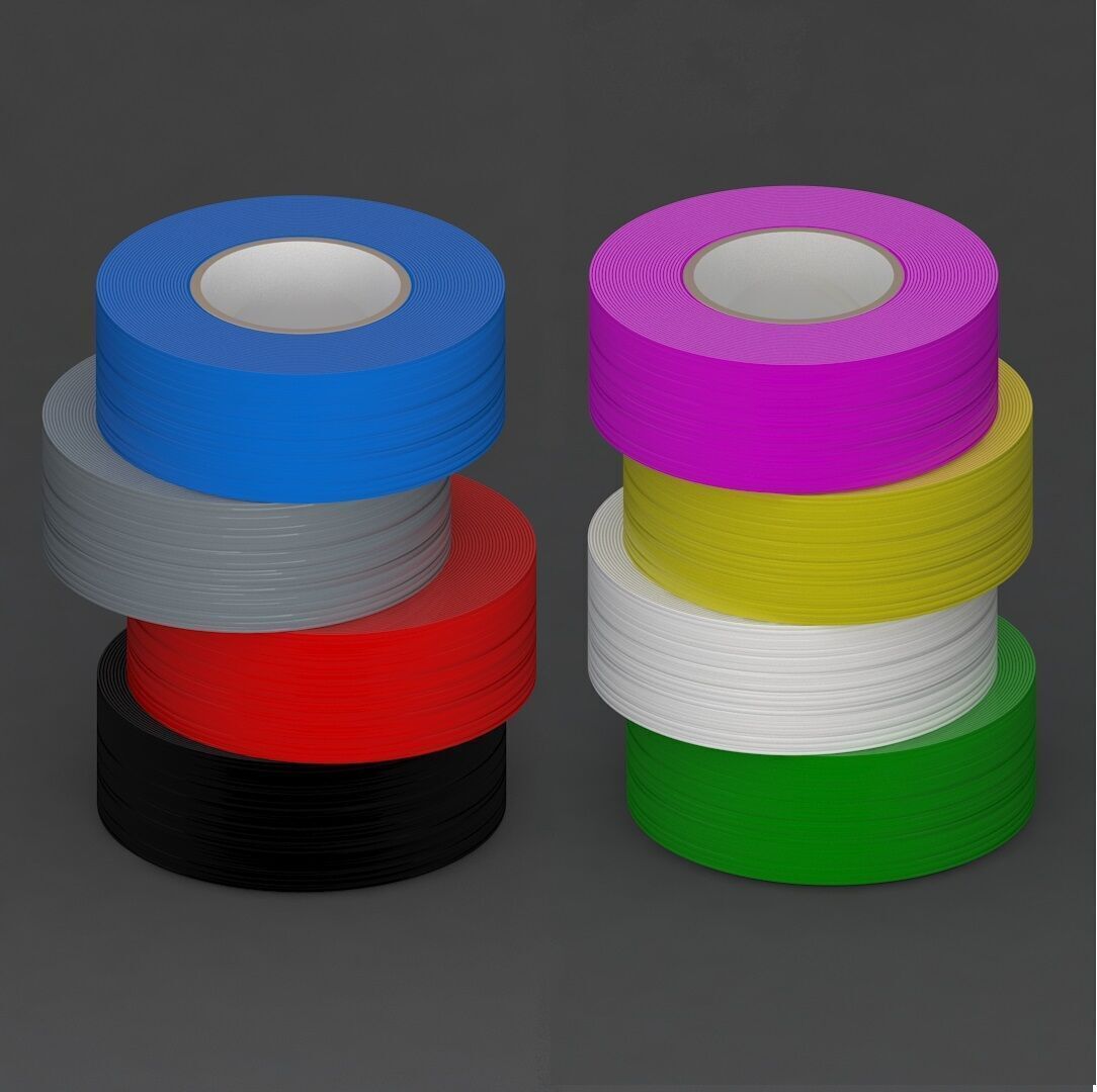 Tape Collection 3D model_1