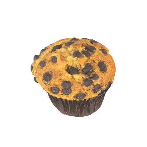 Muffin Low-poly 3D model 4