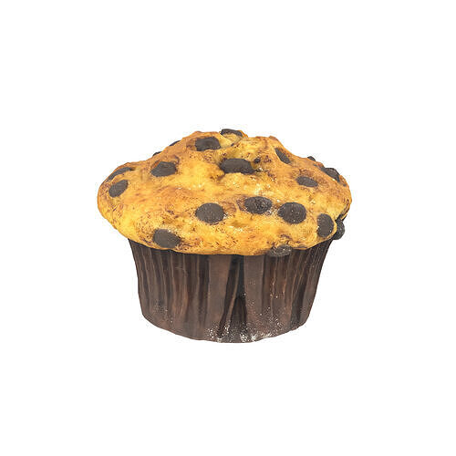 Muffin Low-poly 3D model 6