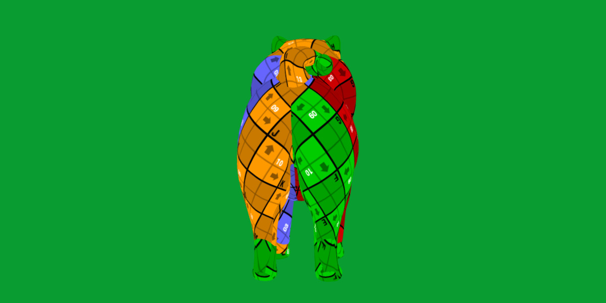 Chow Chow Dog Low-poly 3D model_31