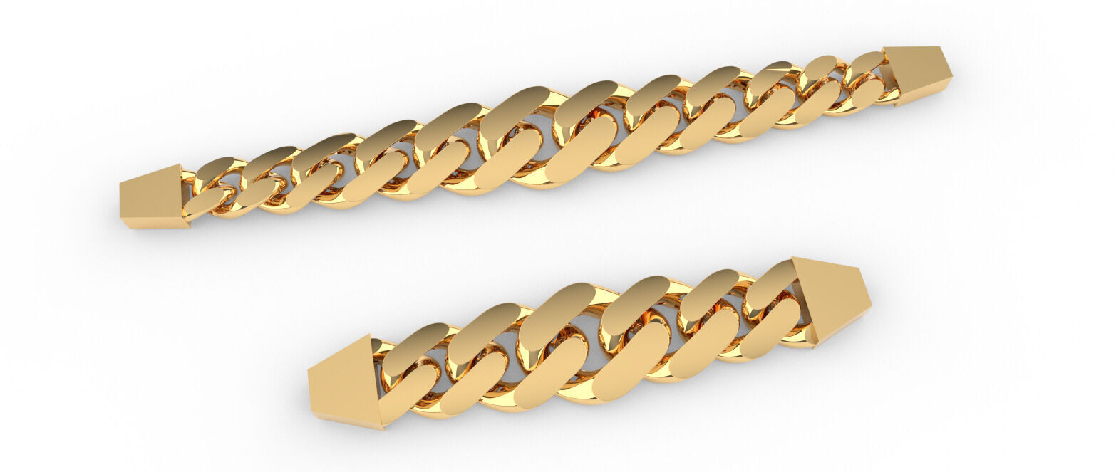 Luxury Jewelry Set 3D Bracelet Ring Earrings Necklace STL 3dm 3D print model_9