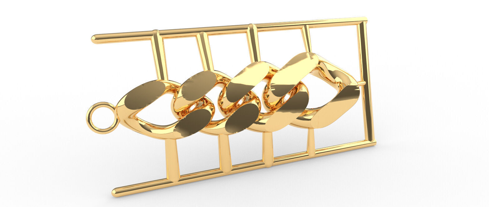 Luxury Jewelry Set 3D Bracelet Ring Earrings Necklace STL 3dm 3D print model_8