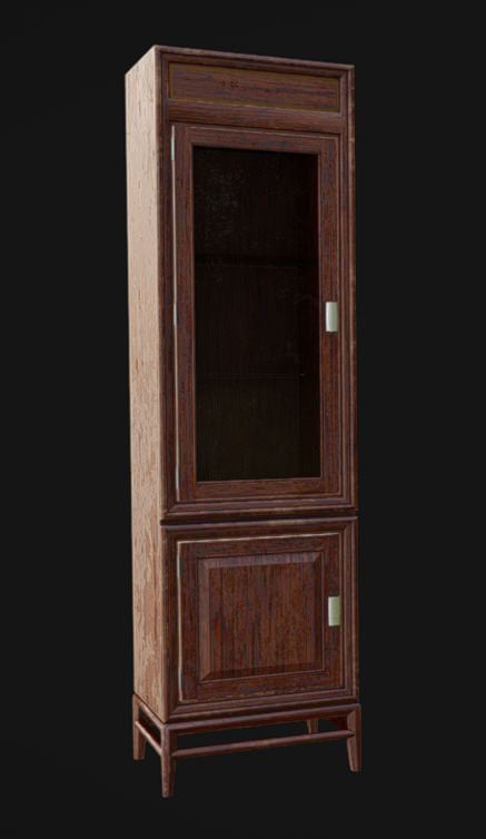 Furniture Pack 06 Low-poly 3D model_15