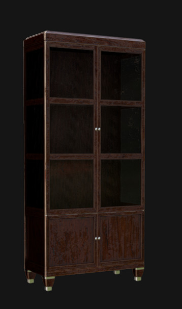 Furniture Pack 06 Low-poly 3D model_17