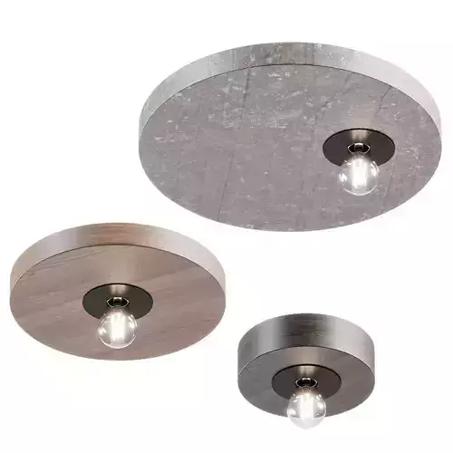 Dark Rond Ceiling Lamps