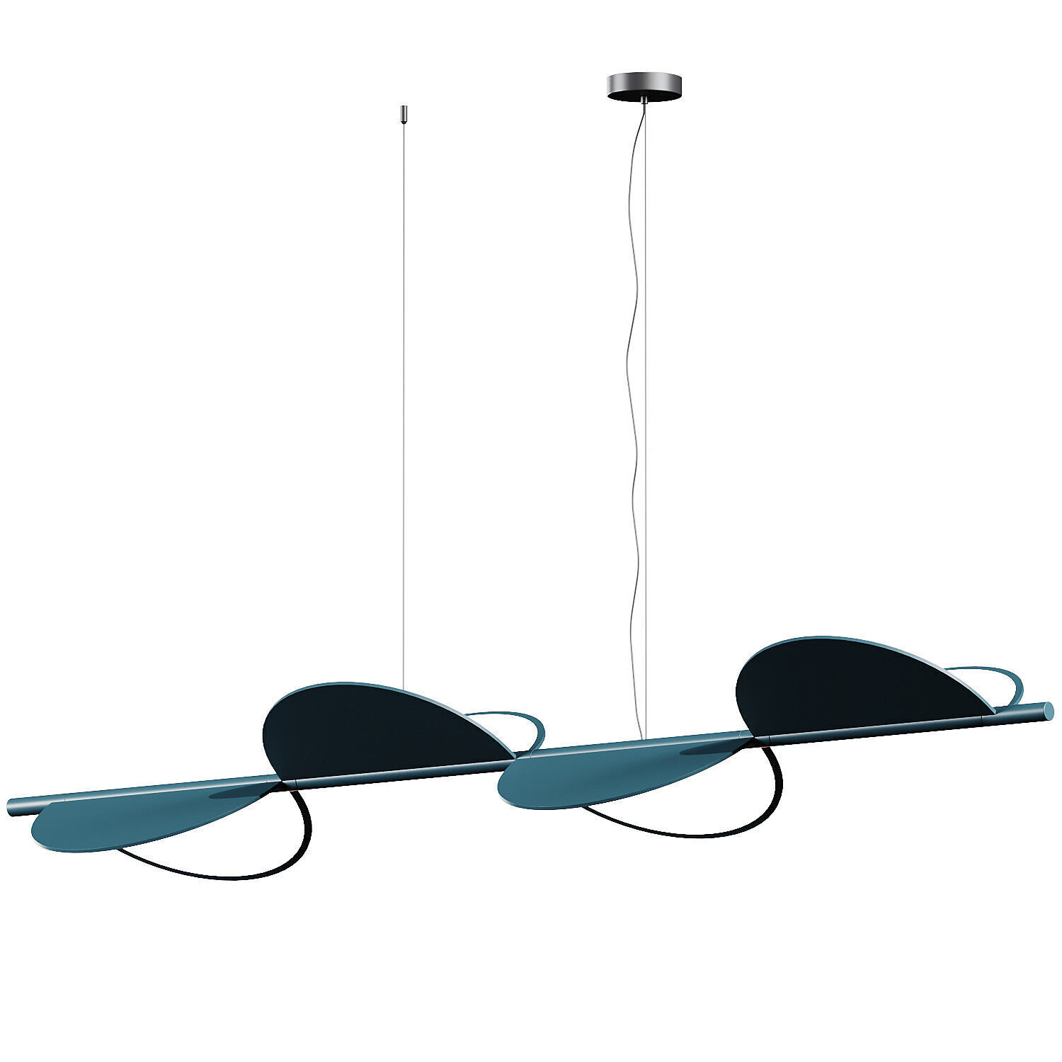 Flos Almendra S3  S4 Pendant Lamps 3D model_1