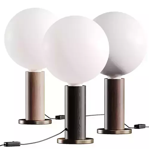 West Elm Tala Knuckle Table Lamp 3D model