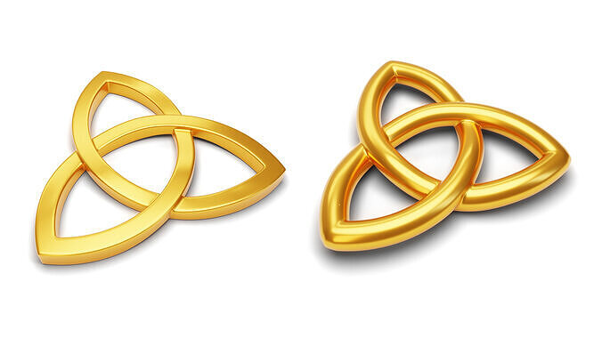 Celtic Trinity Knot - Pendant 3D print model