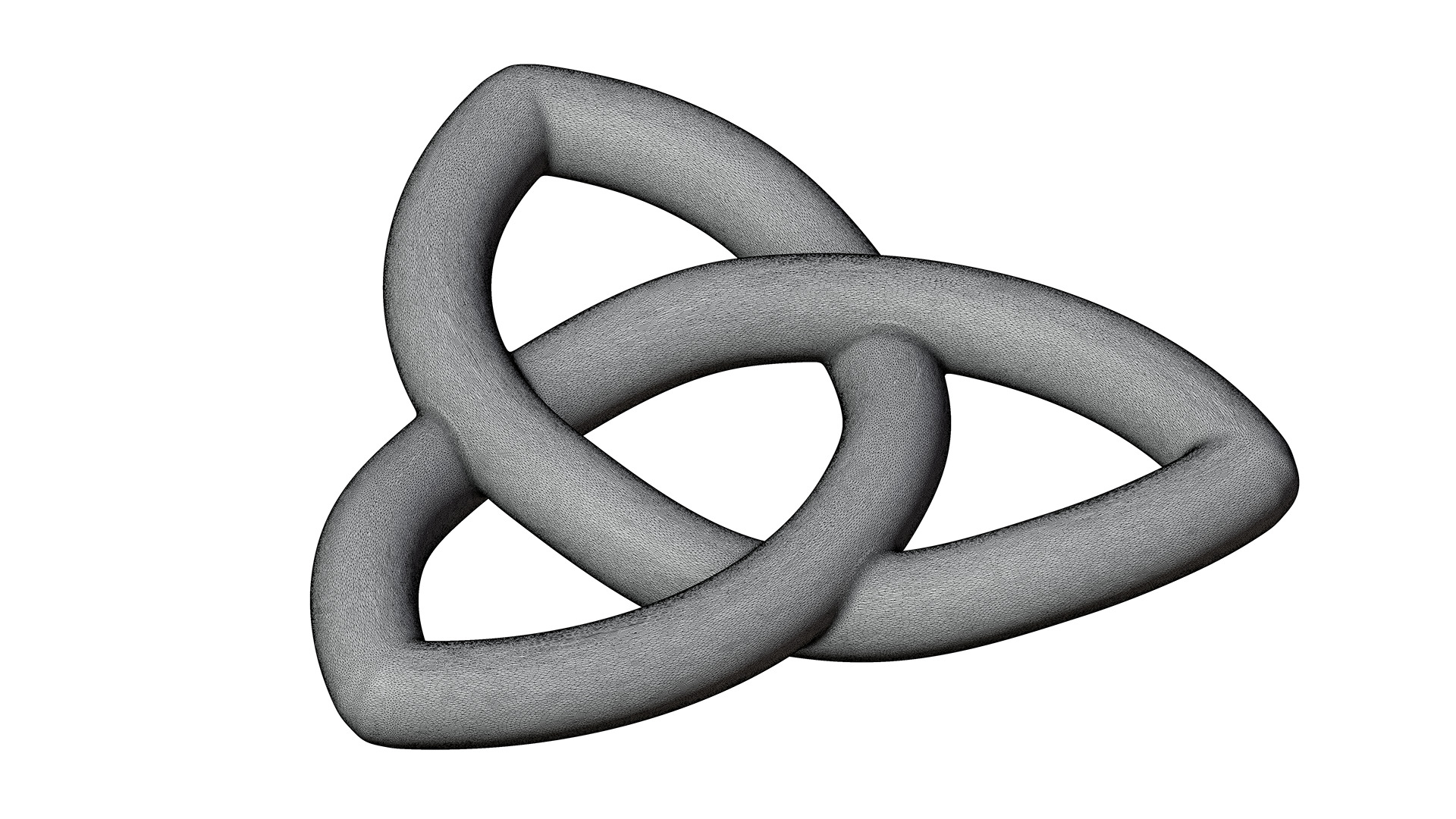 Celtic Trinity Knot - Pendant 3D print model_14
