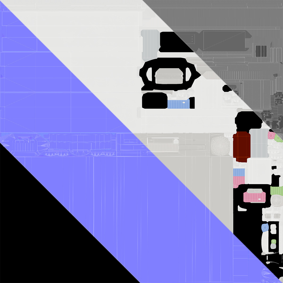 Old Computer Case Tower 3D model_22