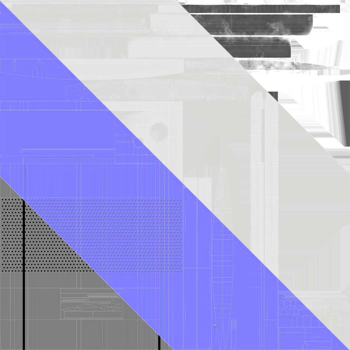 Old Computer Case Tower 3D model_20